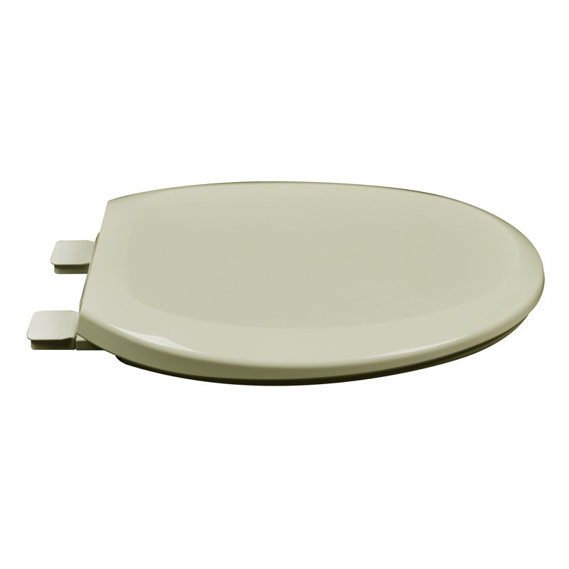 Round Toilet Seat and Lid, Bone
