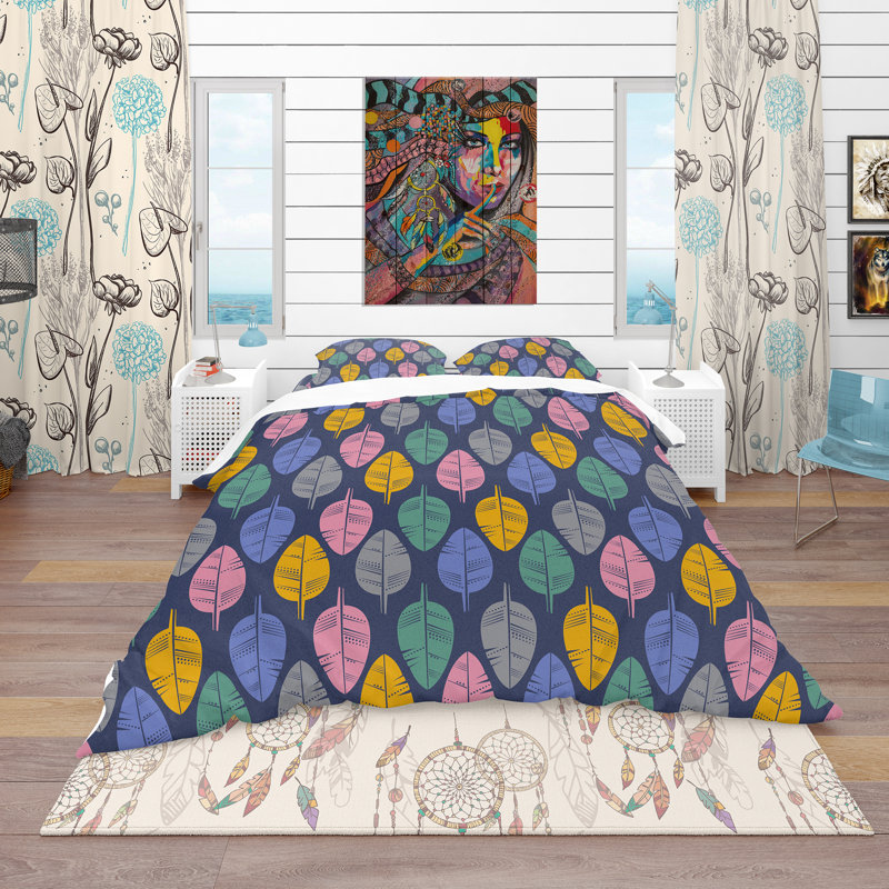 Ensemble de housse de couette sud-ouest, Housse de couette très grand + 2 taies décoratives