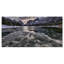 «Black Icy Mountain Lake with Snow», photographie-35061669-35061674