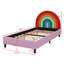 Lit plateforme tapissier Rainbow Design