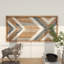 Décoration murale maison en bois faite à la main