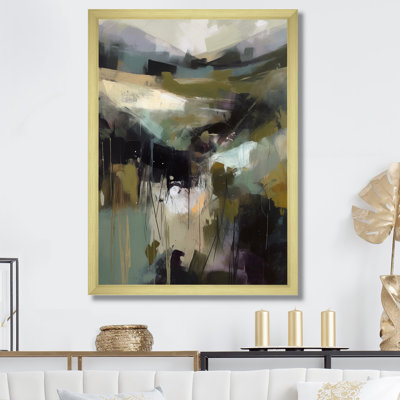 " Abstract Delicate Brushstroke III "