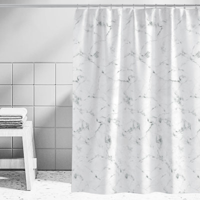 Rideau de douche pour salle de bain avec rideau de douche imprimé à l'épreuve des rideaux de salle de bain