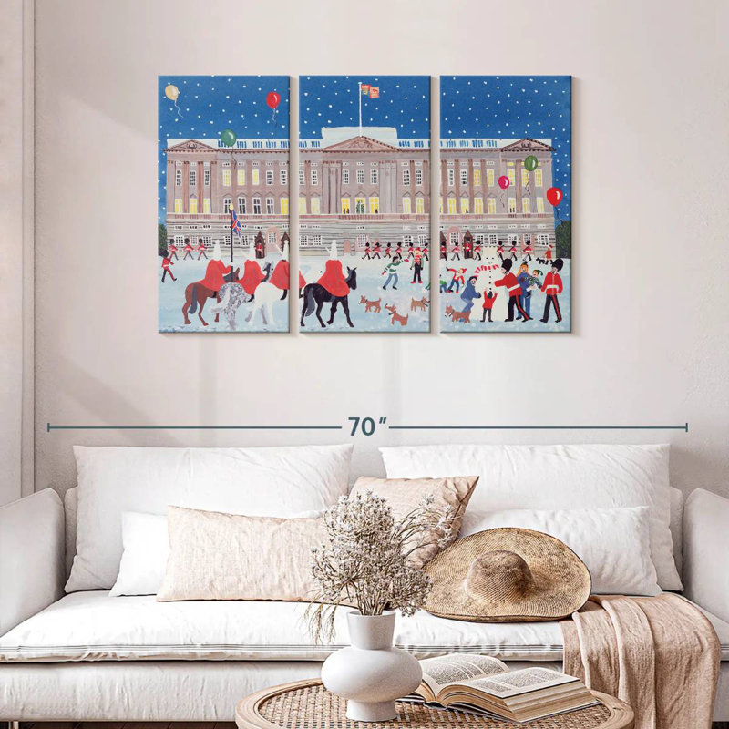 Nicci Festive Buckingham Palace, Londres, H 28 po x l 45 po