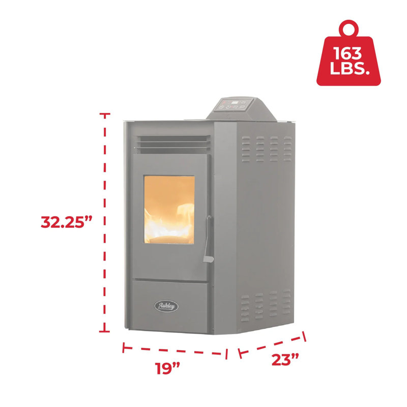 Ashley 1,800 Sq. Ft. Pellet Stove