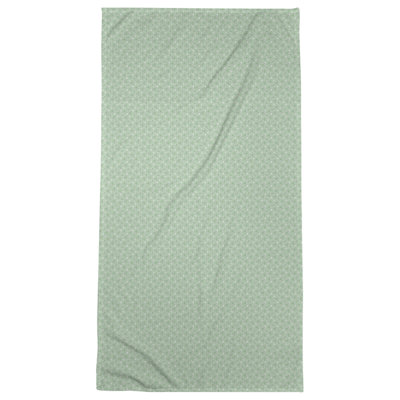 Serviette de bain hexagonale classique en treillis