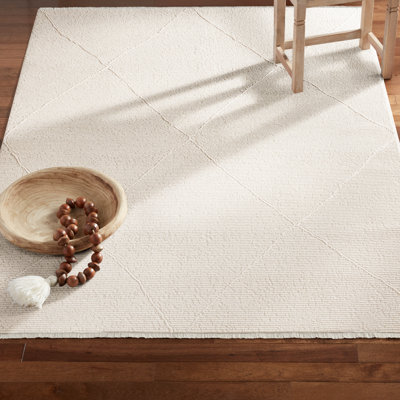 Tapis de couloir contemporain à losanges à texture pelucheuse haute / basse Tetta & Country Luxe Tretta
