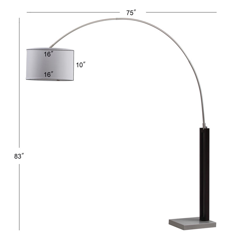 Benes 210.82cm Arched Floor Lamp