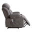 Fauteuils inclinables Power Lift avec massage thermique, structure en métal, design moderne pour le salon