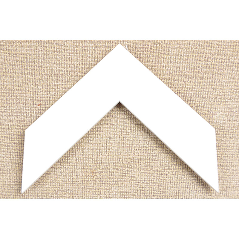 Ariyanna Medium-density Fiberboard Flat Mirror, 34" H x 55.5" W, Glossy White