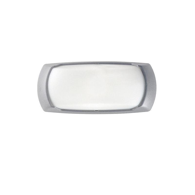 Groseiller LED Outdoor Bulkhead Light, Grey
