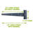 Tee Stamped Malleable Iron Strap Hinge