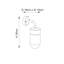Myla 21cm H Outdoor Wall Lantern-41677579