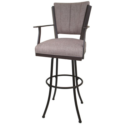 Tabouret de bar pivotant Cunegonda