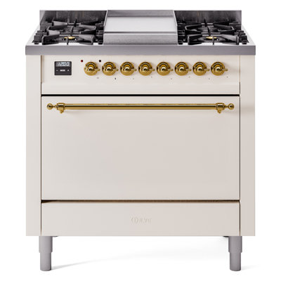 Cuisinière mixte 36 po ILVE Nostalgie II
