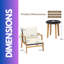 2 - Person Patio Dining Set with