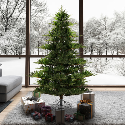 78'' H Green Realistic Fir Christmas Tree