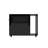 Mobile Storage Cabinet With Wheels, Modern Rolling Storage Unit With 2 Open Shelves And 1 Drawer, Compact Wooden Side Cabinet For Living Room Or Bedroom