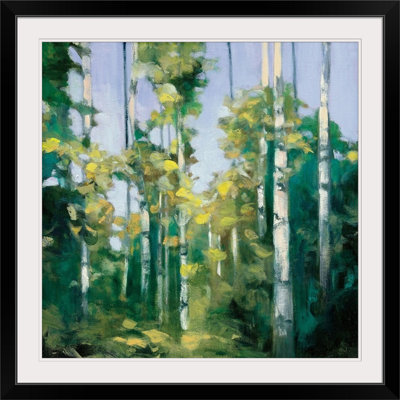 «Anjesa Birches» par Julia Purinton, reproduction d'art