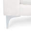 Chaise longue polyvalente en tissu de 66 po de profondeur x 29,5 po de largeur, 32,5 po de hauteur et lisse et P 64,16 po