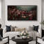 Impression sur toile encadrée très sombre Moody-397736453-397736450