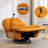 Rhowyn Power Ergonomic Recliner 360 Degree Swivel Glider Sofa-370541235
