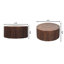 Table basse ronde