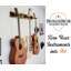 Support mural pour guitare Whiskey Barrel