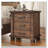 Rustic Three Drawer Reclaimed Solid Wood Nightstand