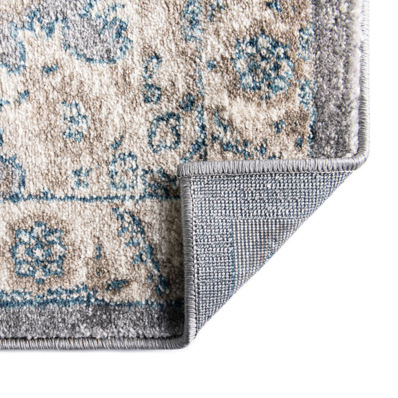 Gwendolyn Floral Indoor Rug, Square 5' - 2