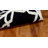 Rodgers Hand Woven Flat Weave Wool/Cotton Geometric Rug in Ivory/Black-1156937011