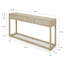 Console en bois massif 63 po Oluwatobiloba-558313188
