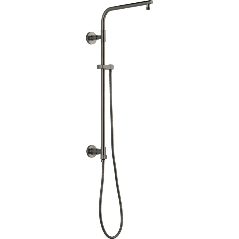 Emerge Shower Faucet, Black Stainless