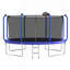 Trampoline extérieure de 4,27 m (14 pi) homologuée ASTM avec panier de basketball et filet de sécurité
