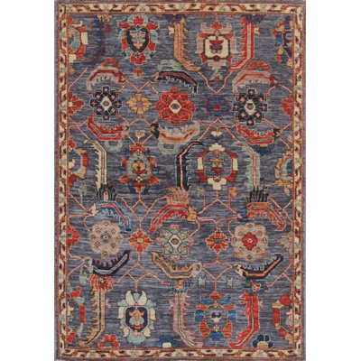 Traditional Hand Knotted Wool Oriental Area Rug