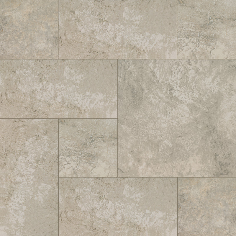 Duravia Matte Pattern Porcelain Paver Kit (8 sq. ft./unit, 4 Pieces), Cascade Gray