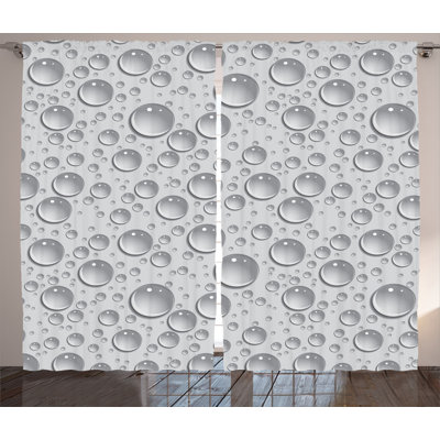 Semi-Sheer Rod Pocket Curtain Panels