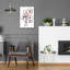 «Pink Mod 2» par Lesia Binkin, art mural en verre acrylique-821250303