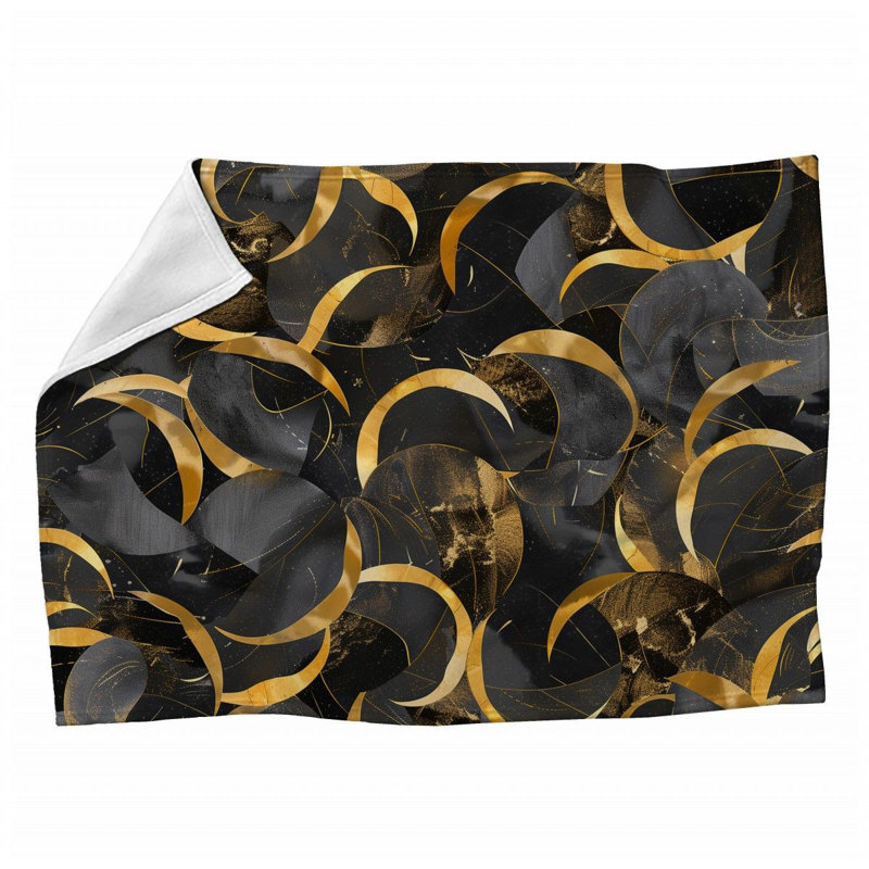 Machine Printed Throw Blanket, 60" x 80"