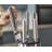 Joseph Joseph Elevate Steel 5-Piece Knife Set with Stainless Steel Carousel