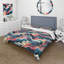 Ensemble de housse de couette Abstract Nautical Représentation I-287106424