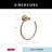 Cassidy Wall Mount Round Open Towel Ring Bath Hardware Accessory-9741961