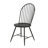 Kennamer Hoop High Back Windsor Metal Side Chair With Wood Seat-1967660832