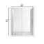 Porte de douche coulissante simple sans cadre de 56 à 60 po x H 76 po avec verre trempé transparent et à fermeture douce-99354154