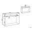 Dedmond 110cm Glass Top Console Table