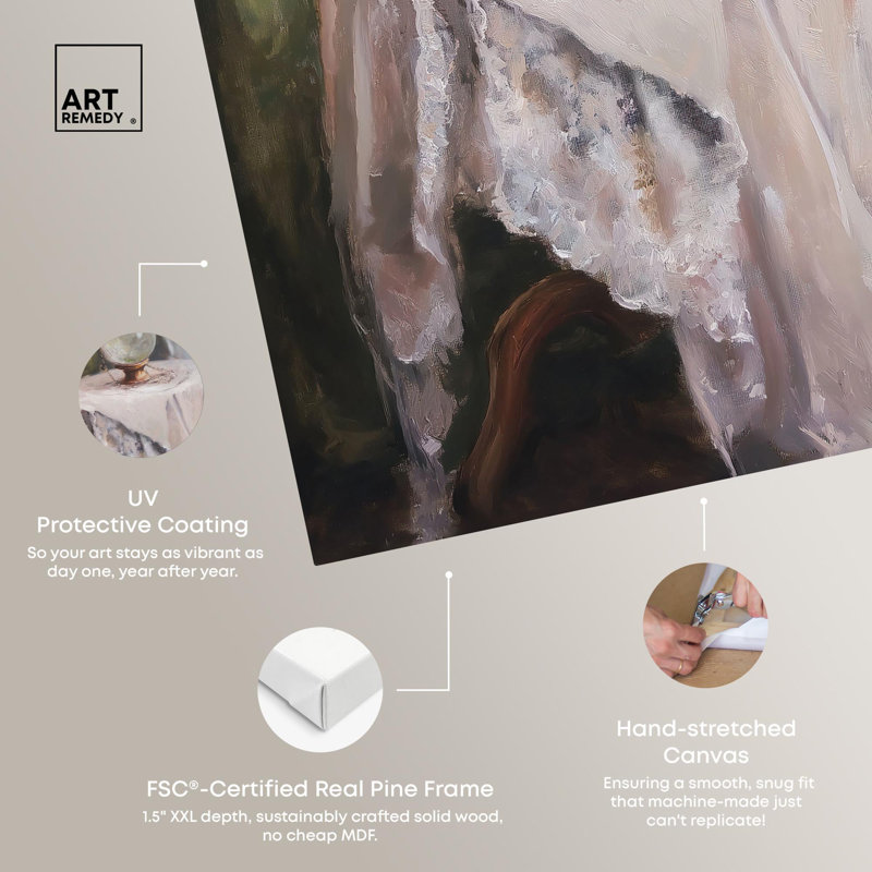 «Sphere of Secrets II», reproductions d'art sur toile par Art Remedy, H 45 po x l 36 po, Toile tendue