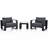 Ronnika 2 - Person Patio Conversation Set with Cushions