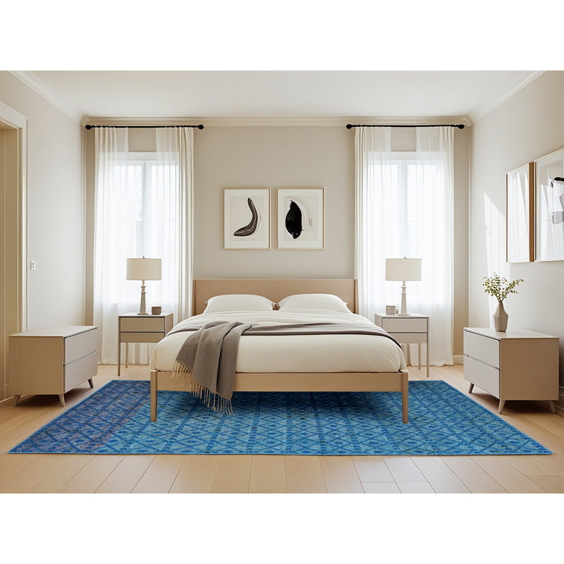 Tapis abstrait moderne 5183, Rectangle de 5 pi x 8 pi