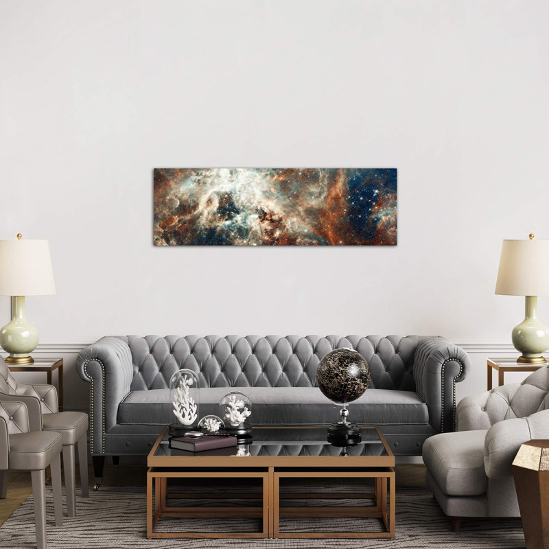 Stardust Flare - Wrapped Canvas Panoramic Print, 121.92 cm H x 40.64 cm W x 3.175 cm D
