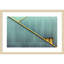 Escaliers et porte jaune - Cadre photo, reproduction d'art sur papier-1186776623-1186776617